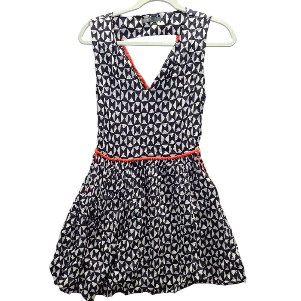 THML Womens Sleeveless Dress Multicolor Size Large 100% Rayon Sleeveless Pullove
